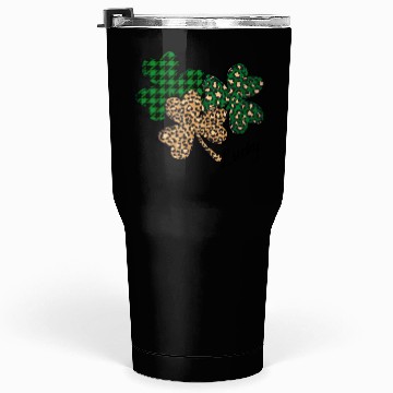 Discover Lucky Leopard Shamrock St Patric Day Tumblers 30 Oz
