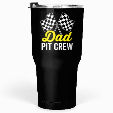 Discover Dad Pit Crew For Racing Party Costume Tumblers 30 Oz