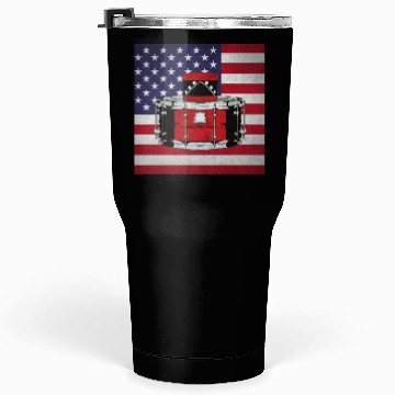 Discover Drumming Drummer Us Flag Tumblers 30 Oz