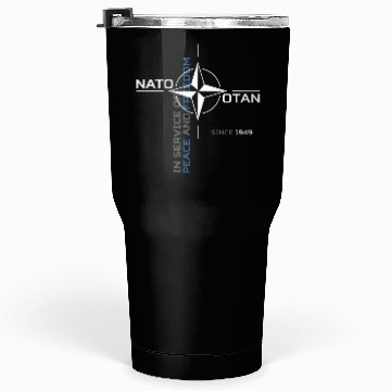 Discover Peace And Freedom Otan Nato Tumblers 30 Oz