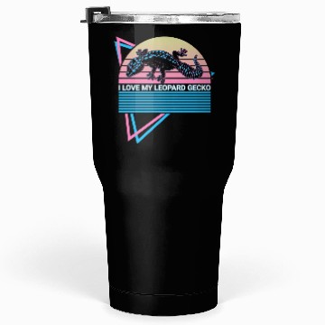 Discover Leopard Gecko Retro Tumblers 30 Oz