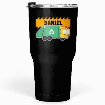 Discover Daniel Trash Truck For Collector Ecologist Garbage Tumblers 30 Oz