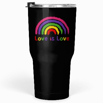 Discover Love is Love Tumblers 30 Oz
