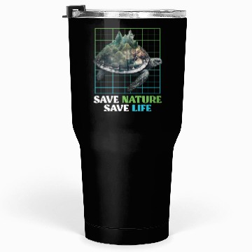 Discover Save Nature protected species Environment Tumblers 30 Oz