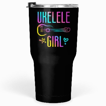 Discover Hawaiian Ukulele Uke Ukulele Girl Tumblers 30 Oz