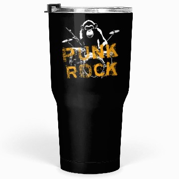 Discover MONKEY PUNK ROCK Tumblers 30 Oz