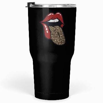 Discover Leopard in Tongue Tumblers 30 Oz