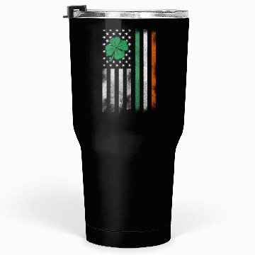 Discover St Patrick'S Day Irish American Flag Vintage Tumblers 30 Oz