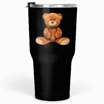 Discover Real Teddy Bear Illustration Tumblers 30 Oz
