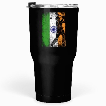 Discover India Flag Indian Cricket Jersey Fan Player Coach Tumblers 30 Oz