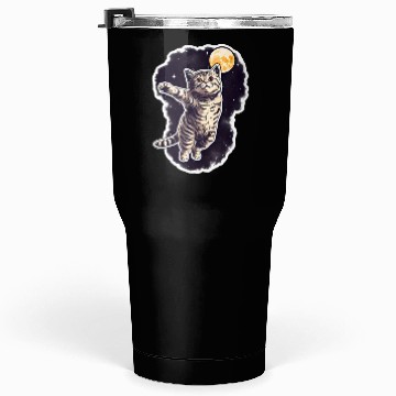 Discover Space cat Tumblers 30 Oz
