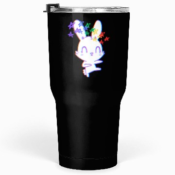 Discover Pride Rainbow Bunny Tumblers 30 Oz