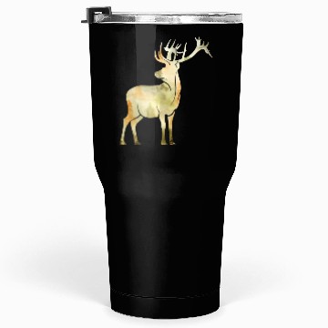 Discover Cute Hello Fall Deer Autumn Lover Animal Leaf Tumblers 30 Oz