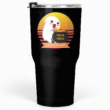 Discover Halloween Cute Ghost Witching Hour Trick Or Treat Tumblers 30 Oz