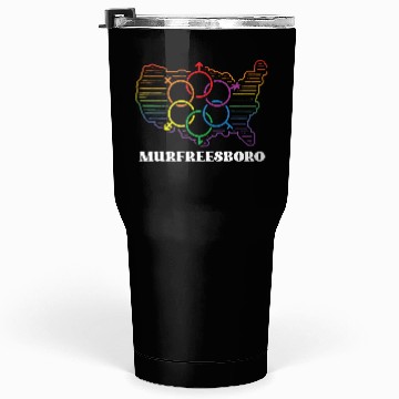 Discover Murfreesboro Pride Flag Pride Month LGBTQ Flag Tumblers 30 Oz