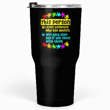 Discover I Love Someone With Autism Tumblers 30 Oz