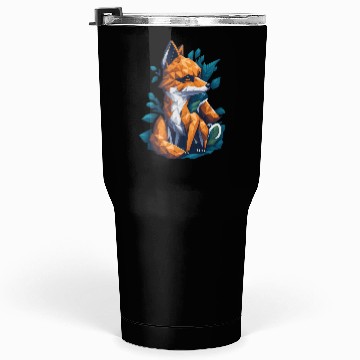 Discover Tangram Fox Tumblers 30 Oz