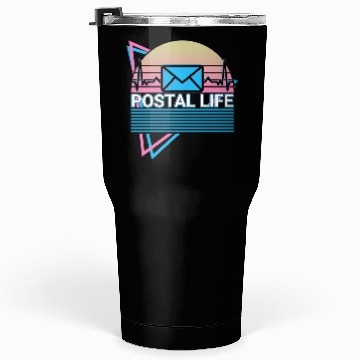 Discover Postal Life Postal Service Postman Retro Tumblers 30 Oz