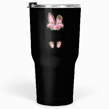 Discover Easter Bunny Ear Teacher Leopard Teacher Assistant Tumblers 30 Oz