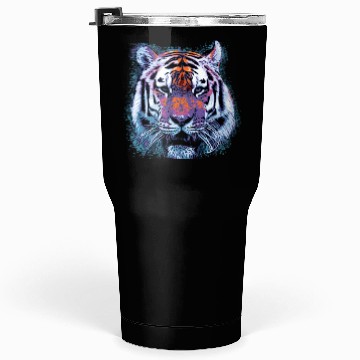 Discover Tiger Face Pop Tumblers 30 Oz