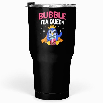 Discover Bubble Tea Queen Boba Tea Drinker Korean Drink Tumblers 30 Oz