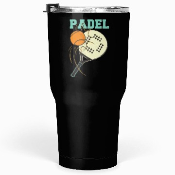Discover Padel Tennis Paddle Paddleball Padel Platform Tumblers 30 Oz
