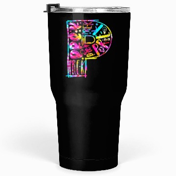 Discover Tie Dye Typography Pre K Student Teacher Back To Tumblers 30 Oz
