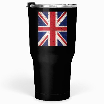 Discover Union Jack Flag Tumblers 30 Oz