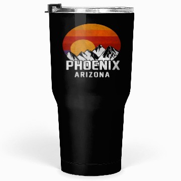 Discover Phoenix Arizonna Mountain Sunset Tumblers 30 Oz