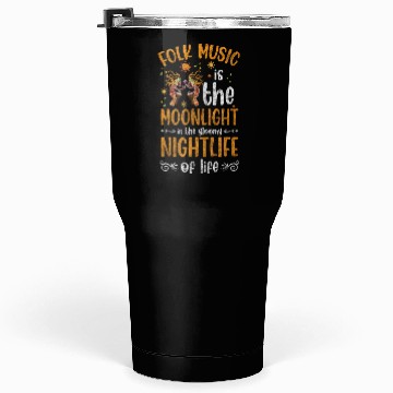 Discover Folk Music Party Orchestra Singing Tumblers 30 Oz