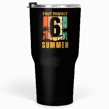 Discover First perfect (number) summer version 2 Tumblers 30 Oz