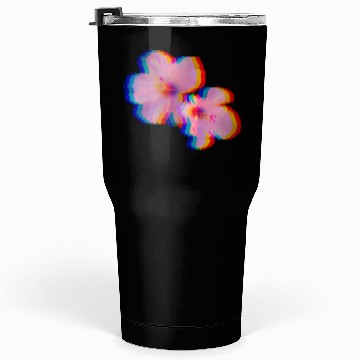 Discover Flowers Vaporwave Aesthetic 80'S Tumblers 30 Oz