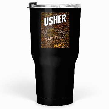 Discover Usher Board Baptist Church Tumblers 30 Oz