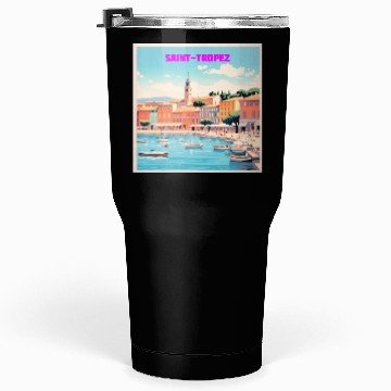 Discover "Pastel Paradise" Saint-Tropez Tumblers 30 Oz