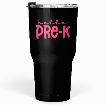 Discover Pre K pink Tumblers 30 Oz