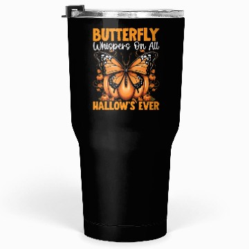 Discover Butterfly Halloween Trick Or Treat Insect Lover Tumblers 30 Oz