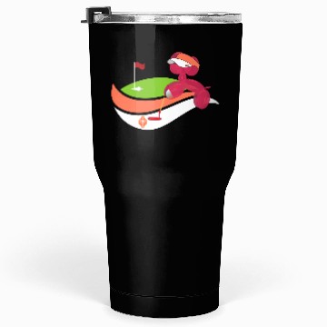 Discover Summer Golf Balloon Dog Tumblers 30 Oz