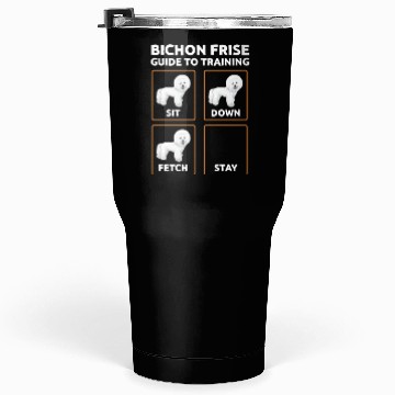 Discover Bichon Frise Guide To Training Tumblers 30 Oz