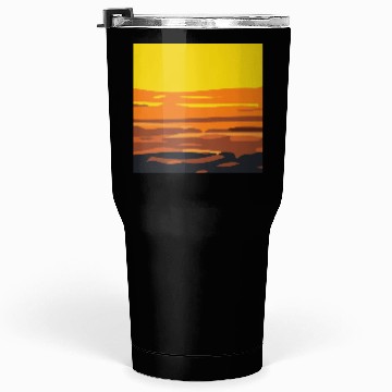 Discover Sunset Rectangle Tumblers 30 Oz