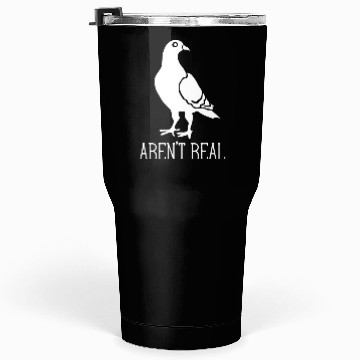 Discover Birds Aren t Real Conspiracy Pigeon Retro Tumblers 30 Oz