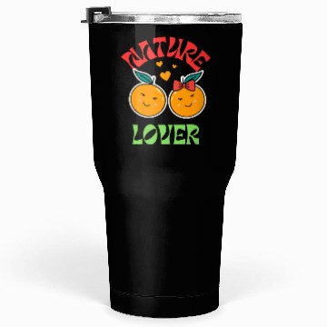 Discover Nature Lover Cute Orange Tumblers 30 Oz