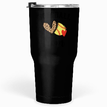 Discover Softball Mom Leopard He Tumblers 30 Oz
