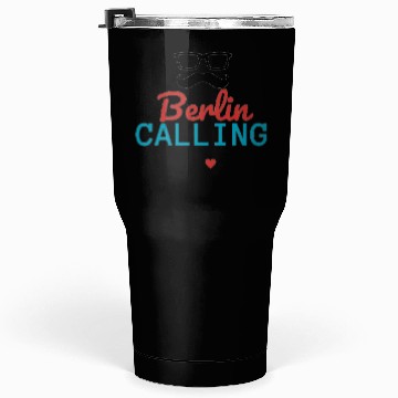 Discover Black Red Blue Berlin Calling Tumblers 30 Oz