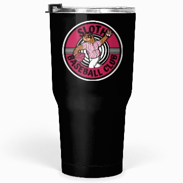 Discover Sloth Club Sloth Baseball Tumblers 30 Oz