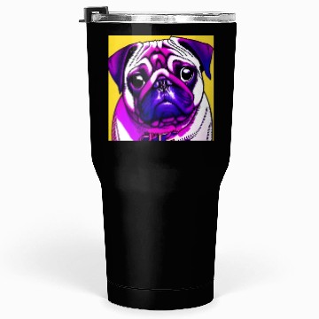 Discover PUG POP ART Tumblers 30 Oz