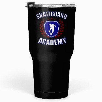 Discover Skateboard Academy Tumblers 30 Oz