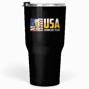 Discover USA Drinking Team Beer Fan Independence Day Tumblers 30 Oz