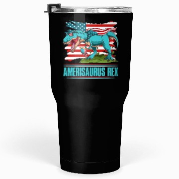 Discover Amerisaurus Rex Independence Day USA Party Tumblers 30 Oz