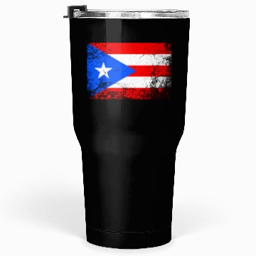 Discover Puerto Rico National Flag Tumblers 30 Oz
