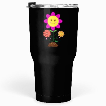 Discover Nature Flowers And Plants Tumblers 30 Oz